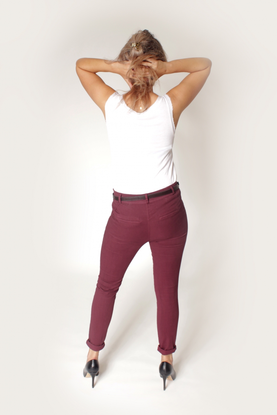 Broek Bette Bordeaux