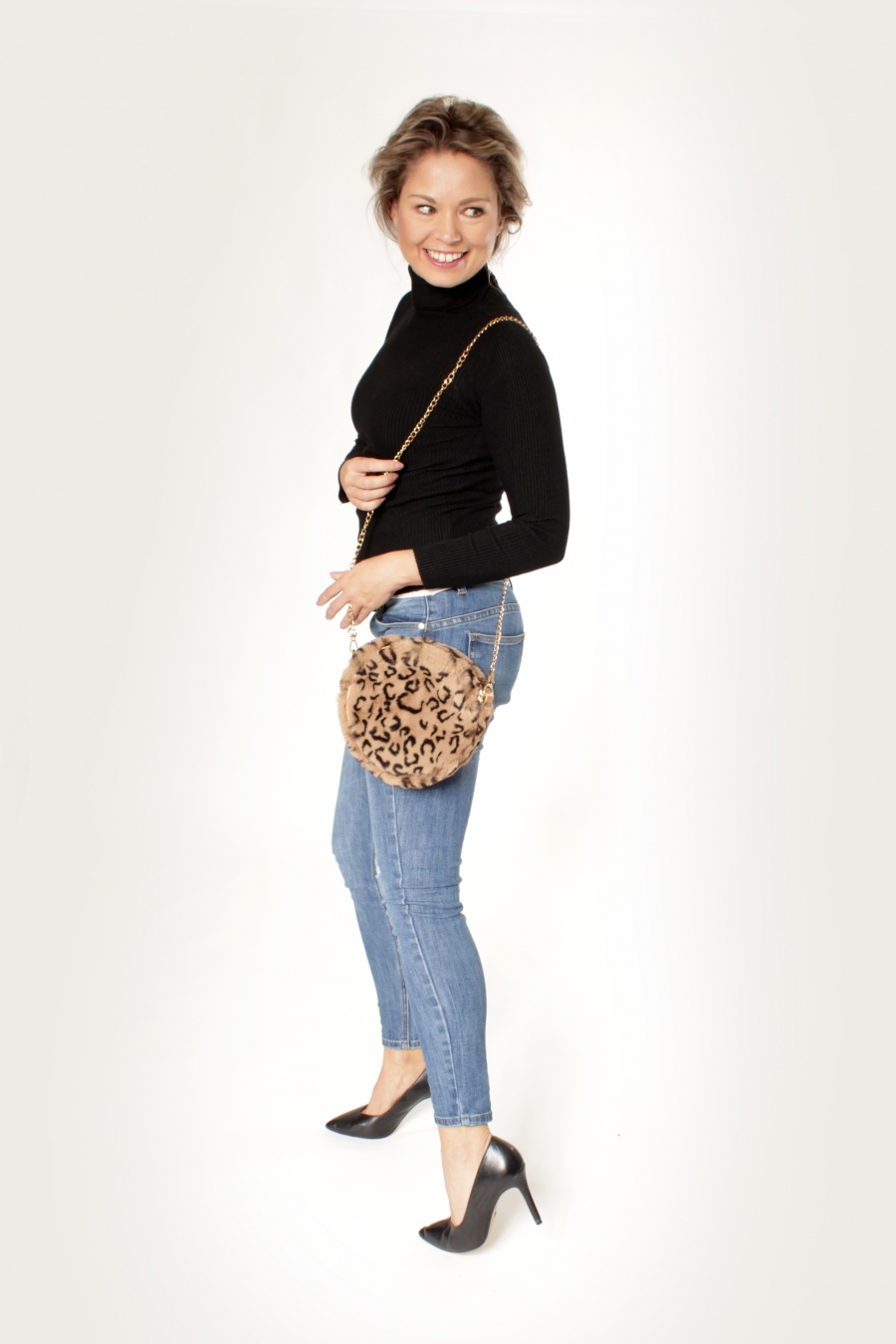 Round Panter Bag