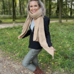 Warme Sjaal Beige