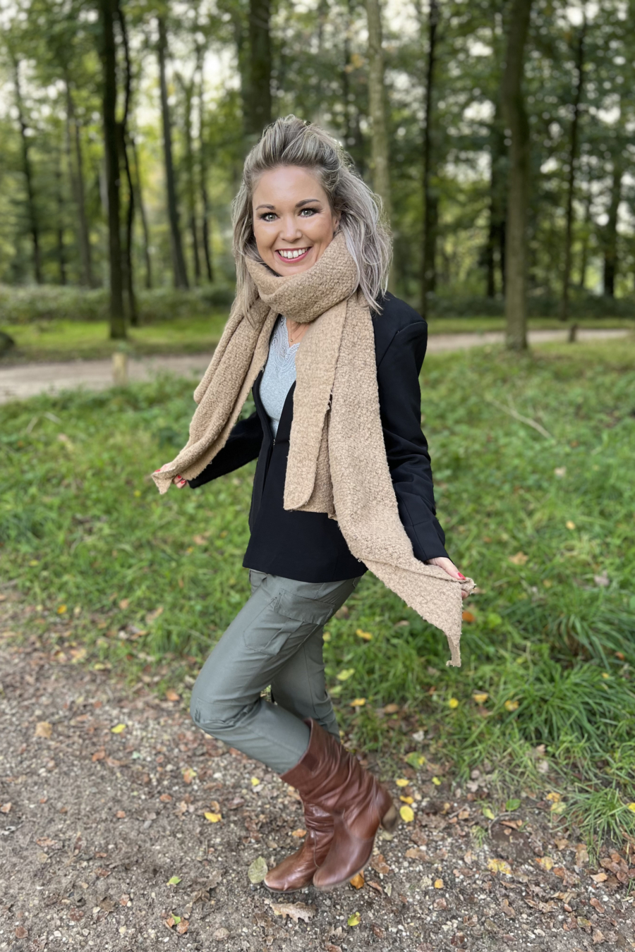 Cosy Scarf Beige