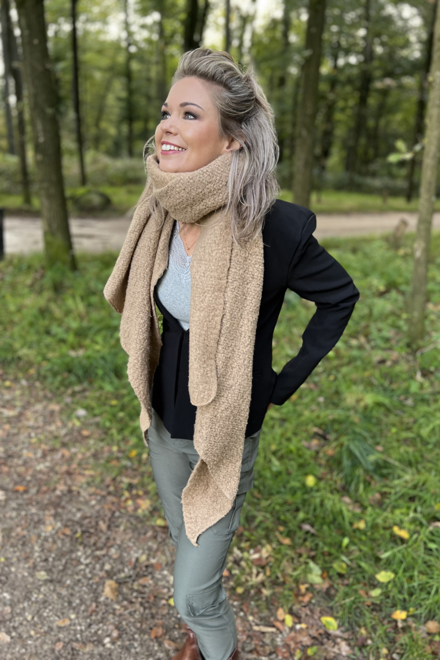Cosy Scarf Beige