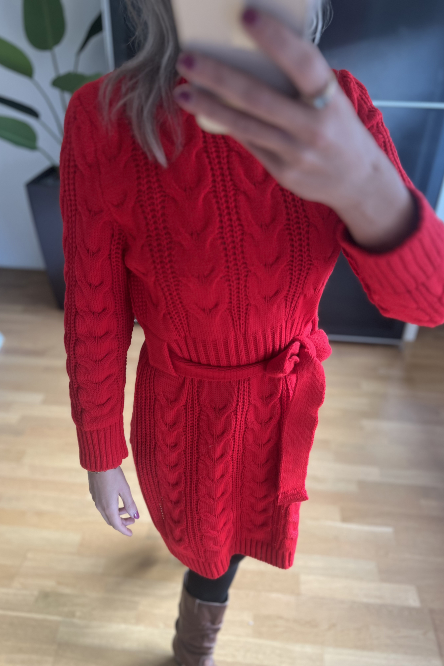 Saar Red Dress