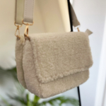 Ecru Teddy Schoudertas