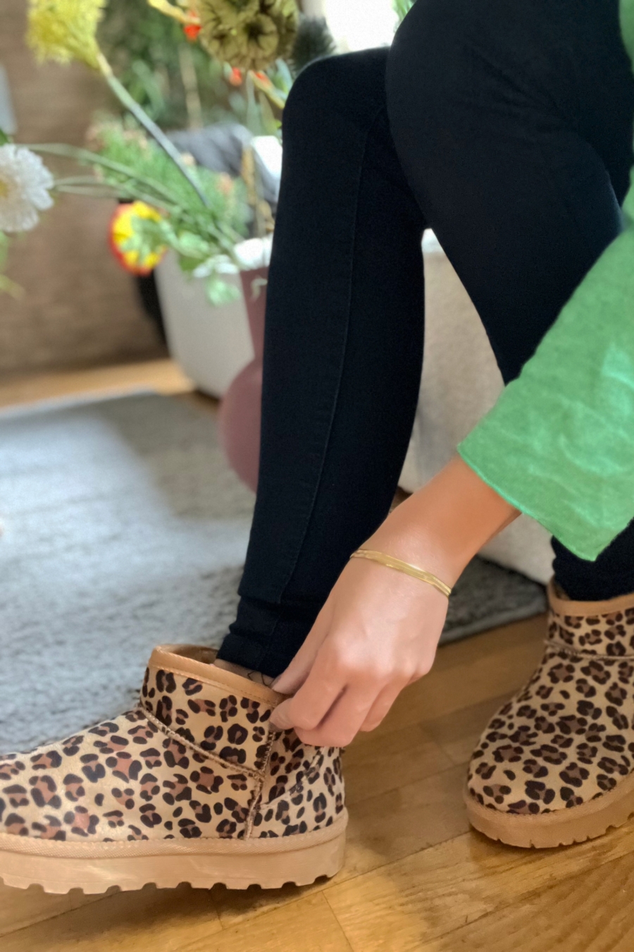 Panter snowboots voor dames