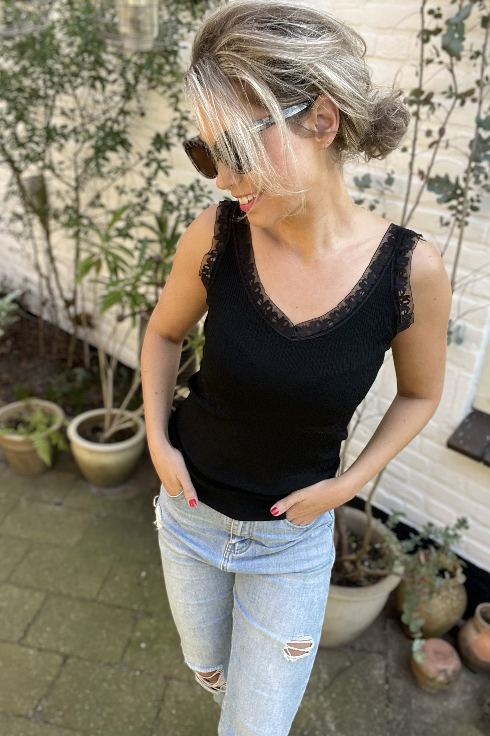 kanten tanktop