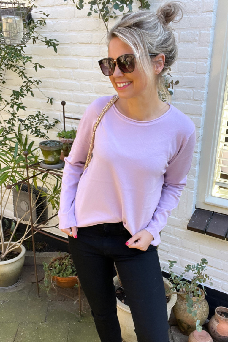 lila sweater dames