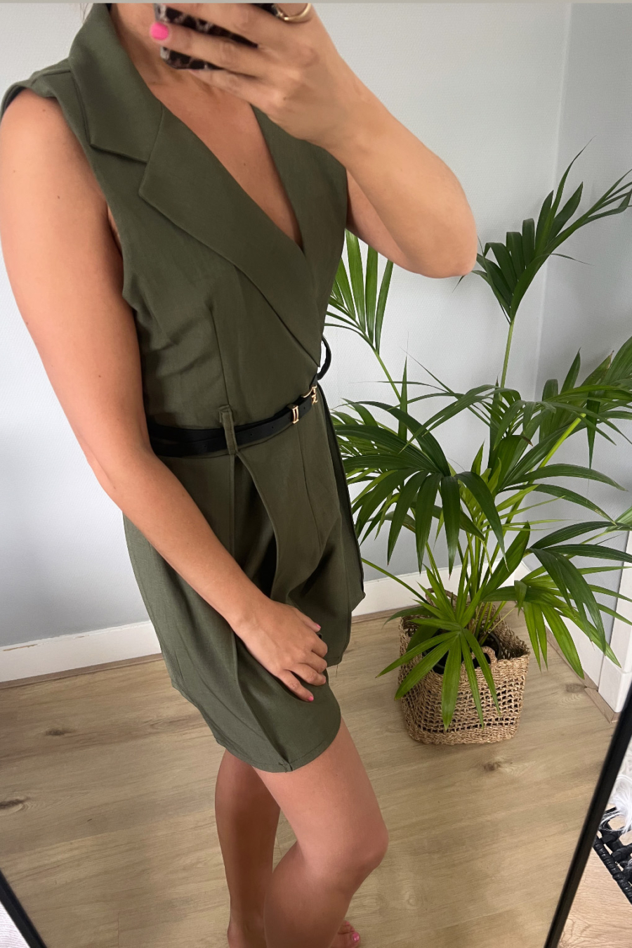 jumpsuit met ceintuur