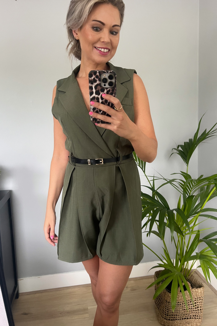 stijlvolle korte jumpsuit